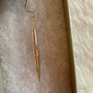 Silver necklace from Nordstrom